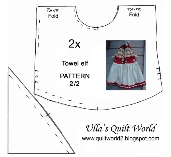 10 Towel elf quilt pattern 2 pix OK (700x644, 115Kb)